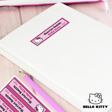 Personalised Hello Kitty Bow Stickers Extra Image 2